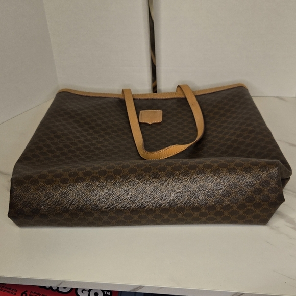 Celine Macadam Triomphe Monogram Tote Shoulder Bag - Picture 9 of 12